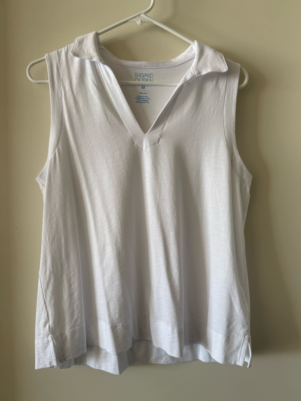 Sigrid Olsen Performance Polo Tank EUC